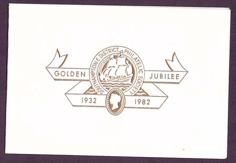 (image for) 1982 Southampton and District Philatelic Society Golden Jubilee Privately Produced Booklet